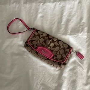 Coach clutch purse